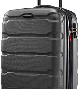 Samsonite Omni PC Hardside Expandable Luggage with Spinner Wheels, Carry-On 20-Inch, Black